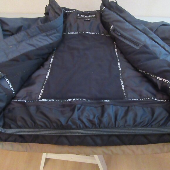 Liquid Men's Meran two-tone insulated Jacket - Picture 3 of 8